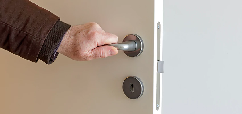 Restroom Locks Privacy Bolt Installation in Yucaipa, California
